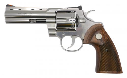 その他 PYTHON 357 Colt Python 357 Magnum 4.25in Barrel 6 Rounds Filigree Frame