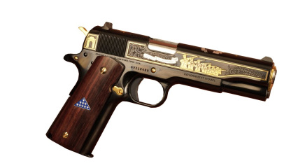 COLT 1911 "OLD GUARD" .45 ACP 5" SERIES 70 HIGH-POLISHED BLUED FINISH