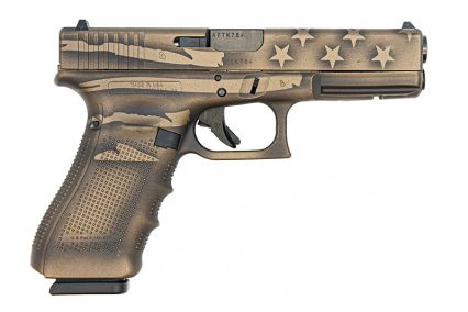 Glock G22 Gen 4 Semi-Auto Pistol, 40 S&W, 4.5" Barrel, Fixed Sights, 3 15‑rd Mags