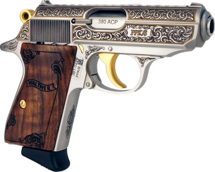 WALTHER PPK/S EXQUISITE 380 AUTO 3.3'' 7-RD SEMI-AUTO PISTOL (1 OF 1000)