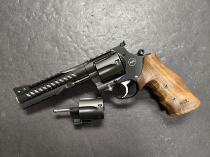 Korth Ranger 6" .357 Magnum Revolver with Additional 9mm Cylinder