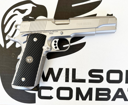 Wilson Combat 1911 CQB Elite Full Size Stainless 45 ACP