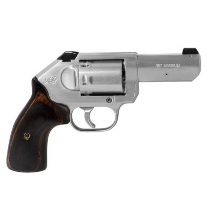 Kimber K6S Brushed Stainless .357 Mag 3-inch 6rd DAO Revolver