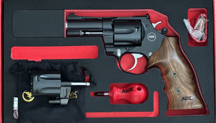 Nighthawk Custom Korth Mongoose .357 Magnum Revolver (3") w./ Addl. 9mm Cylinder