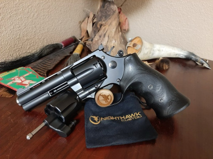 Nighthawk Custom Korth Mongoose Limited Edition Blackout 357 Mag Revolver