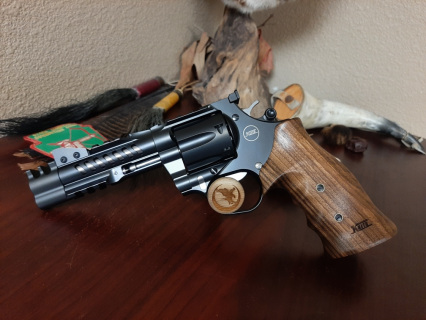 Korth Ranger 4" .357 Magnum Revolver w. Compensator and Addl. 9mm Cylinder