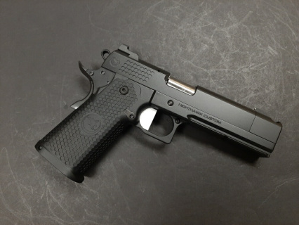 Nighthawk Custom Tactical Ready Series (TRS) Comp Double Stack 5" 9mm Pistol w. IOS Upgrade