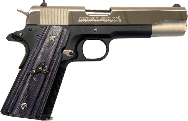 COLT GOVERNMENT 1911 JAL DARK HORSE TALO 38 SUPER 5'' 9-RD